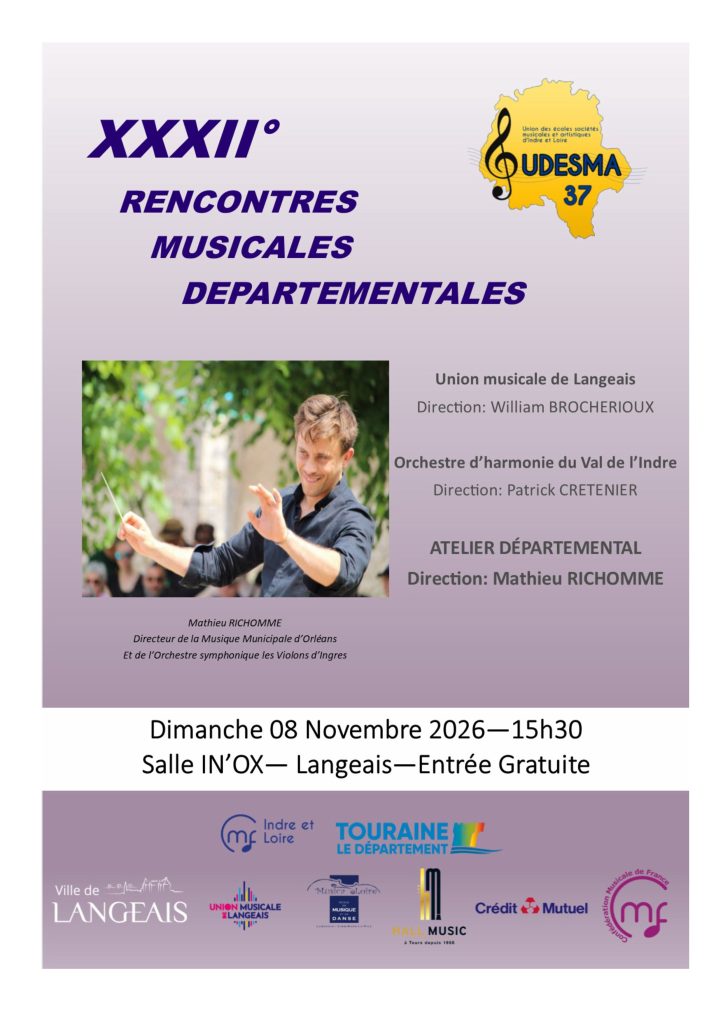 08 novembre 2026 : stage musical départemental